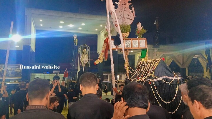 تصاویر/ برگزاری آیین‌های شب و روز عاشورا و دسته عزاداری در میرپور بنگلادش