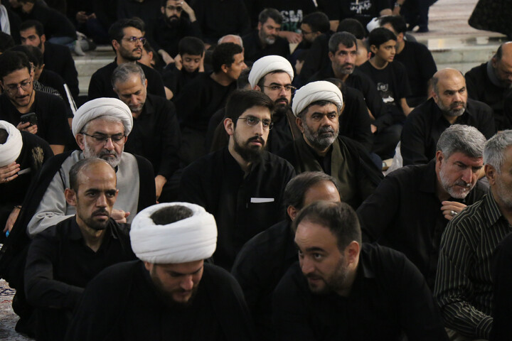 تصاویر/ مراسم بزرگداشت اولین سالگرد شهادت حاج رمضان در قم