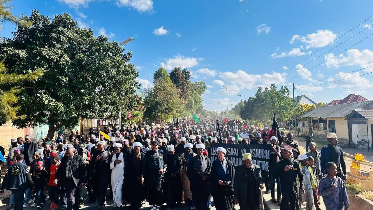 Matembezi ya Amani ya Kumuenzi Imam Hussein (as) Yafanyika Jijini Singida, Tanzania + Picha