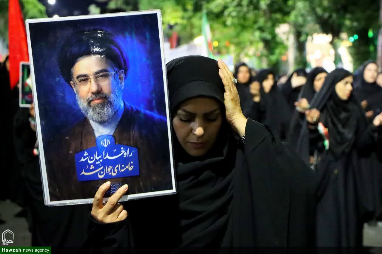 فیلم/ تداوم اجتماع خون‌خواهی امام شهید در ابهر