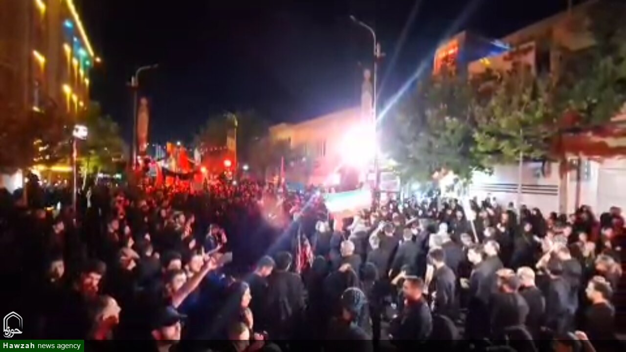 تصاویر/ تداوم اجتماع خون‌خواهی امام شهید در زنجان