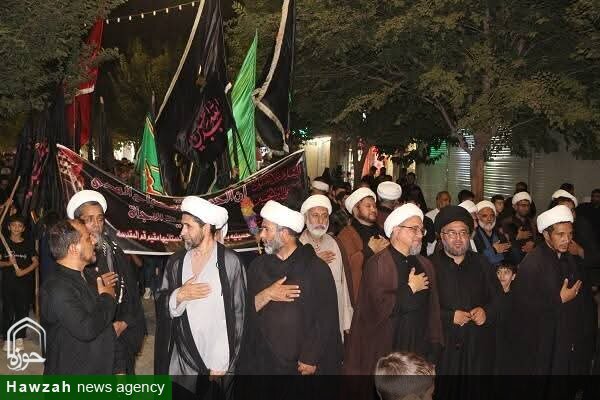 تصاویر/ برگزاری مجالس عزاداری و آیین‌های سوگواری توسط علما و طلاب بلتستان در قم مقدس