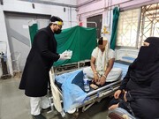 کلیان مہاراشٹرا میں انفال فاؤنڈیشن کی جانب سے نام امام حسین (ع) پر مریضوں اور تیمارداروں میں پھل تقسیم