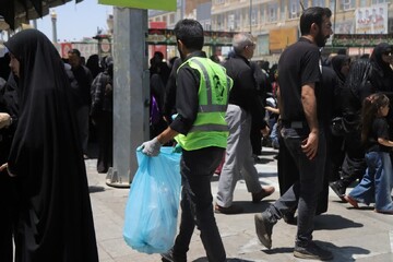 فعالیت ۳۵۰۰ نیروی شهرداری قم در ایام تاسوعا و عاشورای حسینی