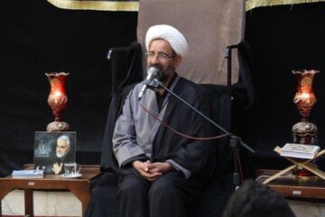 تصاویر/ دوازدهمین روز مجلس عزاداری محرم در حوزه علمیه استان یزد
