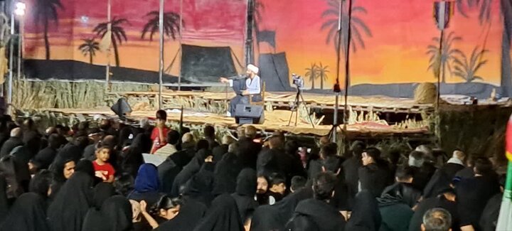 تصاویر/ اجتماع حماسه‌سازان حسینی در پاکدشت