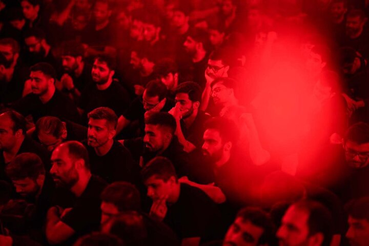 تصاویر/ مراسم عزاداری و سوگواری محرم در هیأت رایة‌العباس