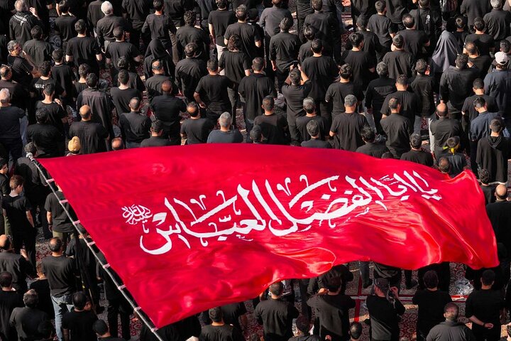 تصاویر/ مراسم عزاداری و سوگواری محرم در هیأت رایة‌العباس