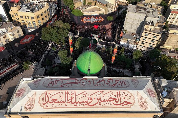 تصاویر/ مراسم عزاداری و سوگواری محرم در هیأت رایة‌العباس