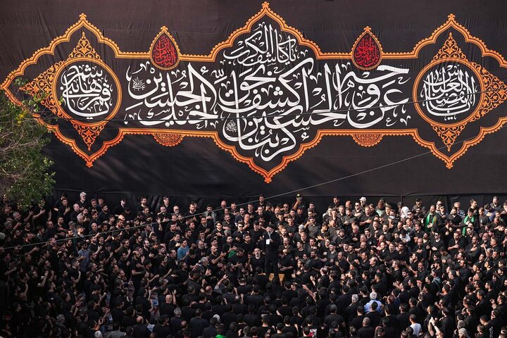 تصاویر/ مراسم عزاداری و سوگواری محرم در هیأت رایة‌العباس