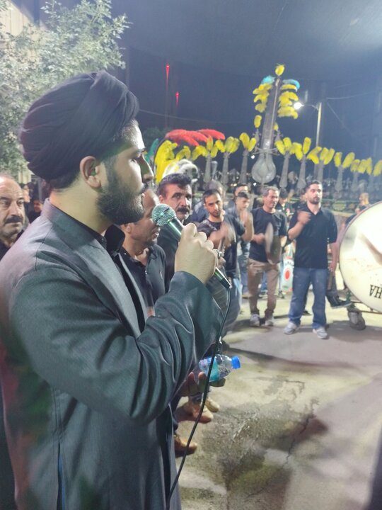 گزارش تصویری/ فعالیت معاونت تبلیغ مدرسه علمیه حقانی در دهه اول محرم در شهر ورامین