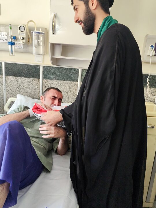 گزارش تصویری/ فعالیت معاونت تبلیغ مدرسه علمیه حقانی در دهه اول محرم در شهر ورامین