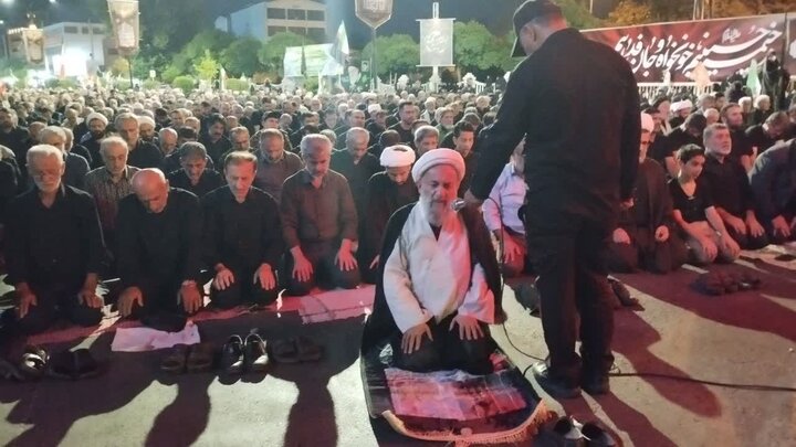 تصاویر/ نماز استغاثه مردم بابل به درگاه امام زمان (عج)