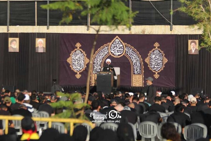 مراسم عاشورای حسینی در شهر صور لبنان