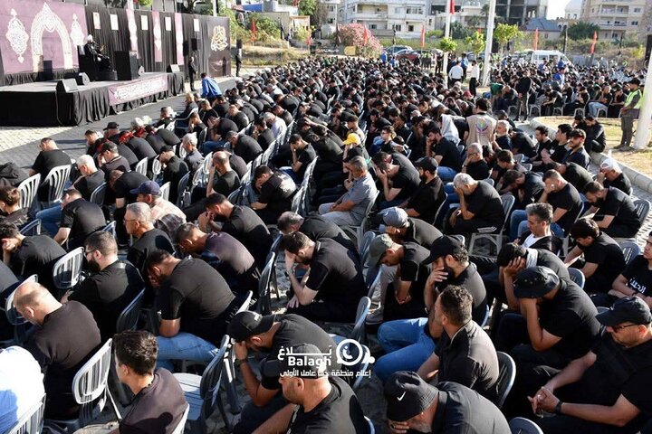 مراسم عاشورای حسینی در شهر صور لبنان
