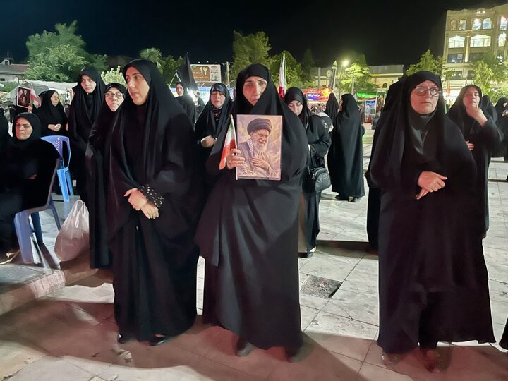 تصاویر/ اجتماع عظیم عزادارن تالش