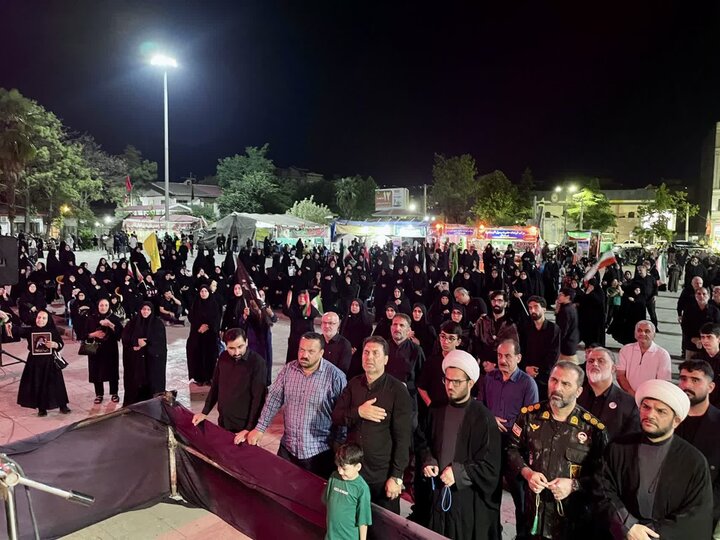 تصاویر/ اجتماع عظیم عزادارن تالش
