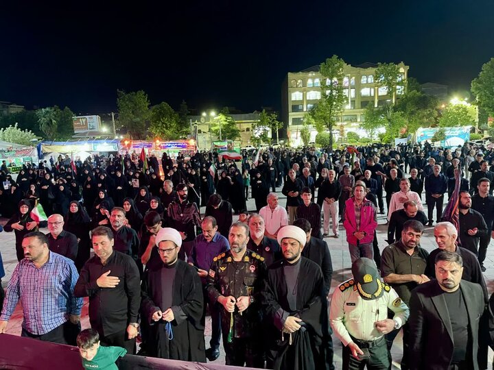 تصاویر/ اجتماع عظیم عزادارن تالش