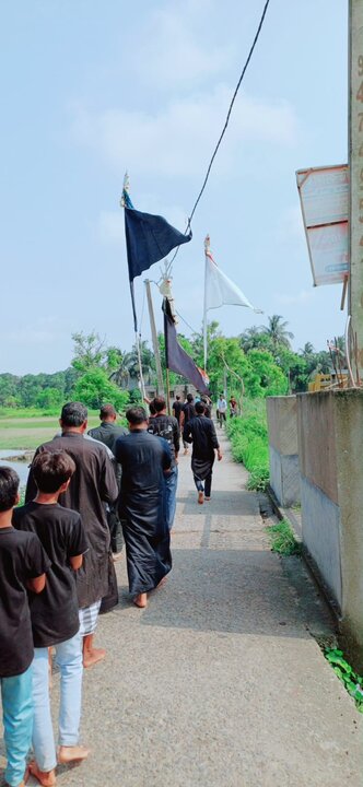 কুমারপুরে পবিত্র আশুরার শোক মিছিল
