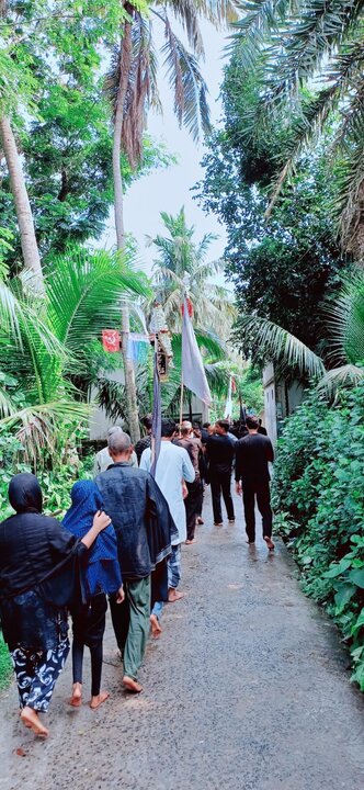 কুমারপুরে পবিত্র আশুরার শোক মিছিল