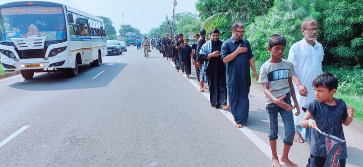 কুমারপুরে পবিত্র আশুরার শোক মিছিল