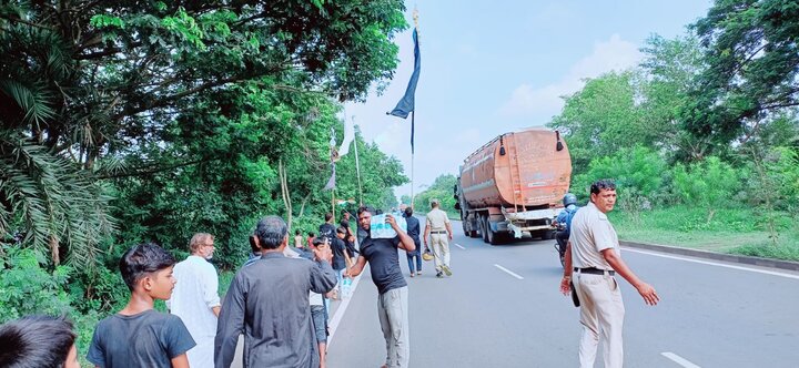 কুমারপুরে পবিত্র আশুরার শোক মিছিল