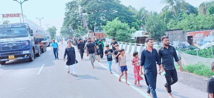 কুমারপুরে পবিত্র আশুরার শোক মিছিল