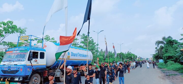 কুমারপুরে পবিত্র আশুরার শোক মিছিল