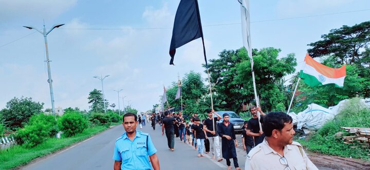 কুমারপুরে পবিত্র আশুরার শোক মিছিল