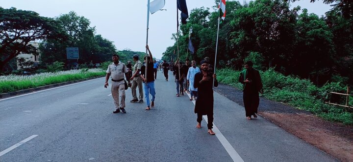 কুমারপুরে পবিত্র আশুরার শোক মিছিল
