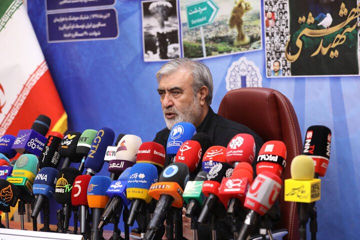تصاویر/ نشست خبری هفته بازخوانی و افشای حقوق بشر آمریکایی