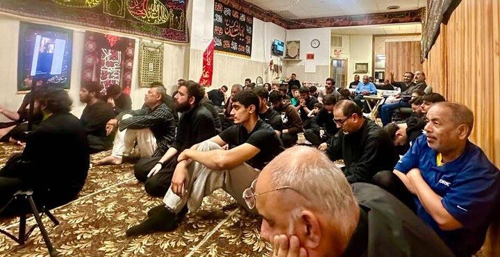 تصاویر/ برگزاری مجالس عزای محرم در مرکز اسلامی جعفری کانادا