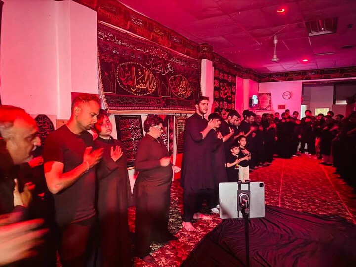 تصاویر/ برگزاری مجالس عزای محرم در مرکز اسلامی جعفری کانادا