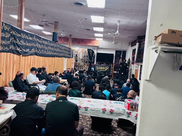 تصاویر/ برگزاری مجالس عزای محرم در مرکز اسلامی جعفری کانادا