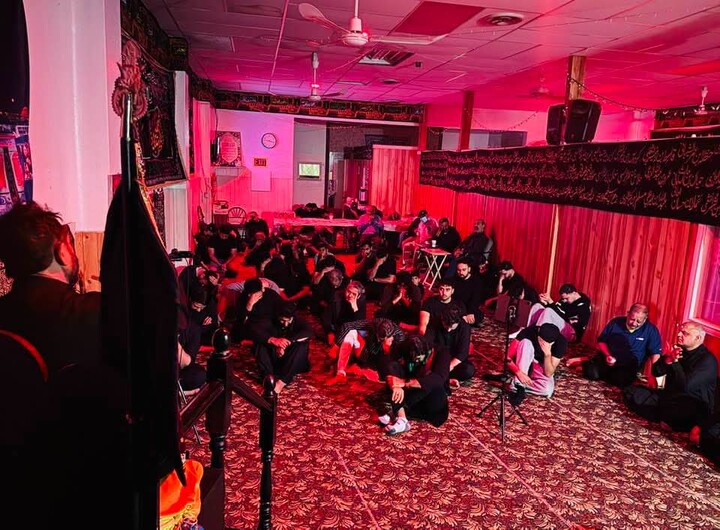 تصاویر/ برگزاری مجالس عزای محرم در مرکز اسلامی جعفری کانادا