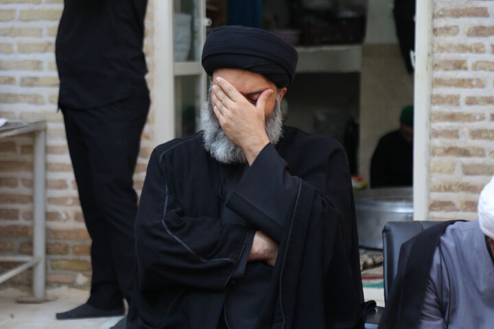 مجلس عزاداری دوازدهم محرم در حوزه علمیه استان یزد