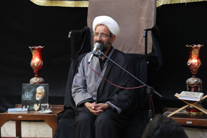 تصاویر/ دوازدهمین روز مجلس عزاداری محرم در حوزه علمیه استان یزد