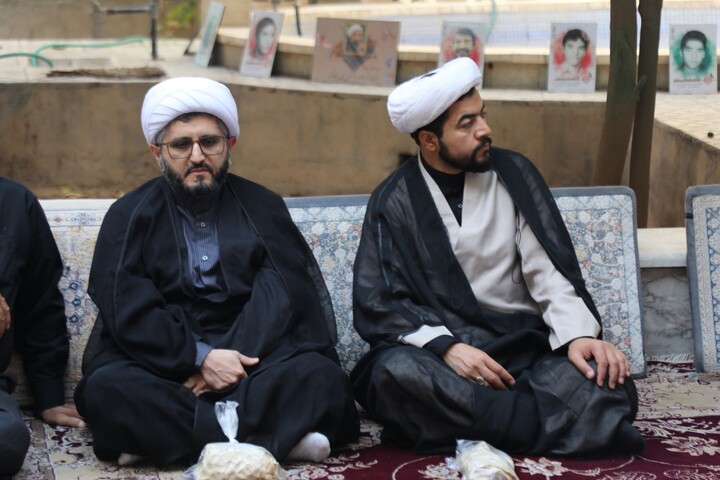 مجلس عزاداری دوازدهم محرم در حوزه علمیه استان یزد