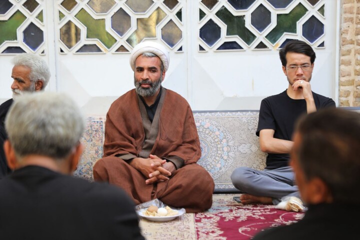 مجلس عزاداری دوازدهم محرم در حوزه علمیه استان یزد