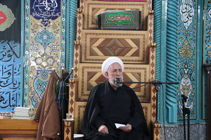 تصاویر/ عزاداری محرم ۱۴۰۵ روحانیون و طلاب حوزه علمیه اردبیل