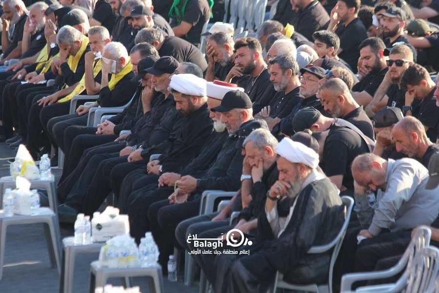 تصاویر/ برگزاری مراسم عاشورای حسینی در شهر صور لبنان