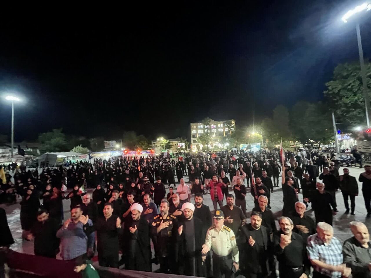 تصاویر/ اجتماع عظیم عزادارن تالش