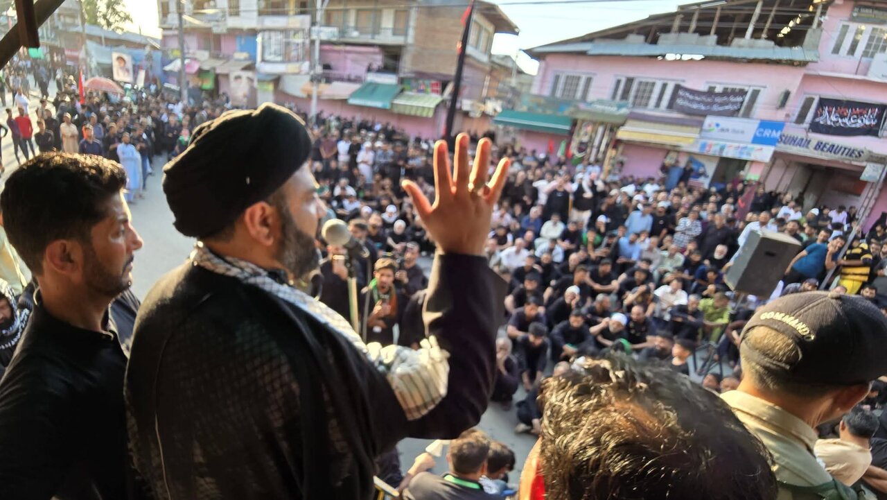 یاگی پورہ ماگام میں انجمنِ شرعی شیعیانِ جموں وکشمیر کے تحت جلوس عزاء