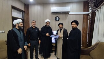 تصاویر/ دیدار امام جمعه دیلم با رییس دادگستری