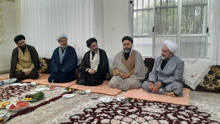 تصاویر/ تکریم اساتید و علمای آملی
