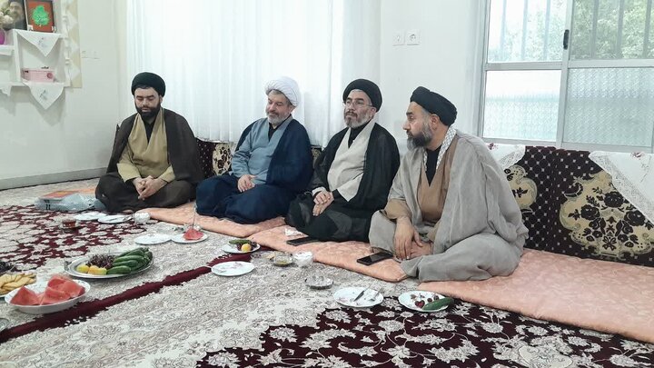 تصاویر/ تکریم اساتید و علمای آملی