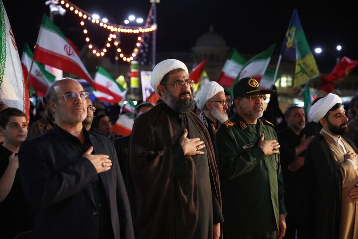 تجمع انقلابی مردم همدان