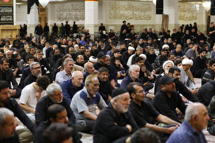 تصاویر/ مراسم بزرگداشت شهید آیت‌الله بهشتی و ۷۲ تن از یاران شهیدش در حرم مطهر حضرت معصومه( س)