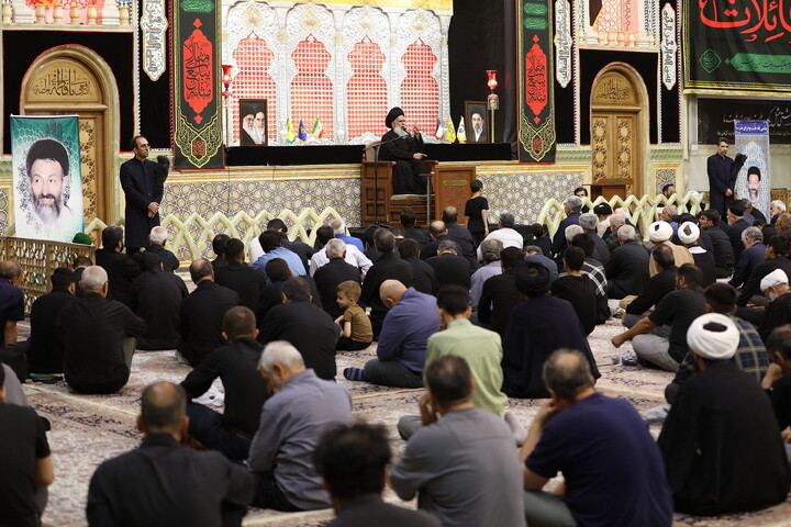 تصاویر/ مراسم بزرگداشت شهید آیت‌الله بهشتی و ۷۲ تن از یاران شهیدش در حرم مطهر حضرت معصومه( س)