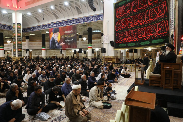 تصاویر/ مراسم بزرگداشت شهید آیت‌الله بهشتی و ۷۲ تن از یاران شهیدش در حرم مطهر حضرت معصومه( س)